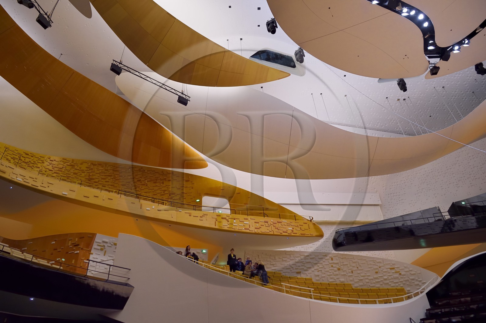 France, Paris (75), Le Philarmonie de Paris de l'architecte Jean Nouvel