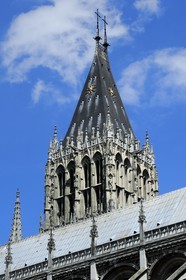 France, Seine-Maritime (76), Rouen, cathédrale Notre-Dame de Rouen, la Tour Saint-Romain