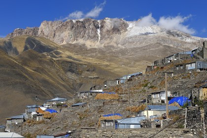 Azerbaïdjan, région de Quba (Guba), chaine de montagne du Grand Caucase, village de Khinalug (Xinaliq)