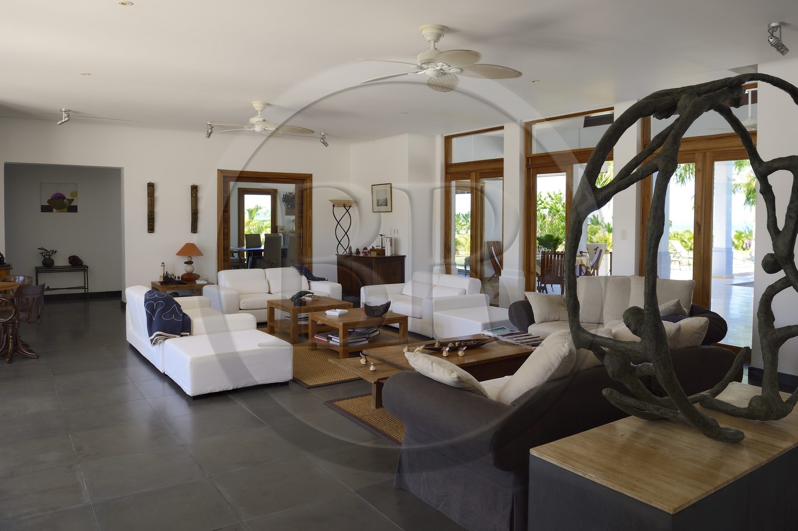 Panama, archipel des Perles, Isla Viveros, les chambres d'hôtes de luxe de Las Perlas Residence