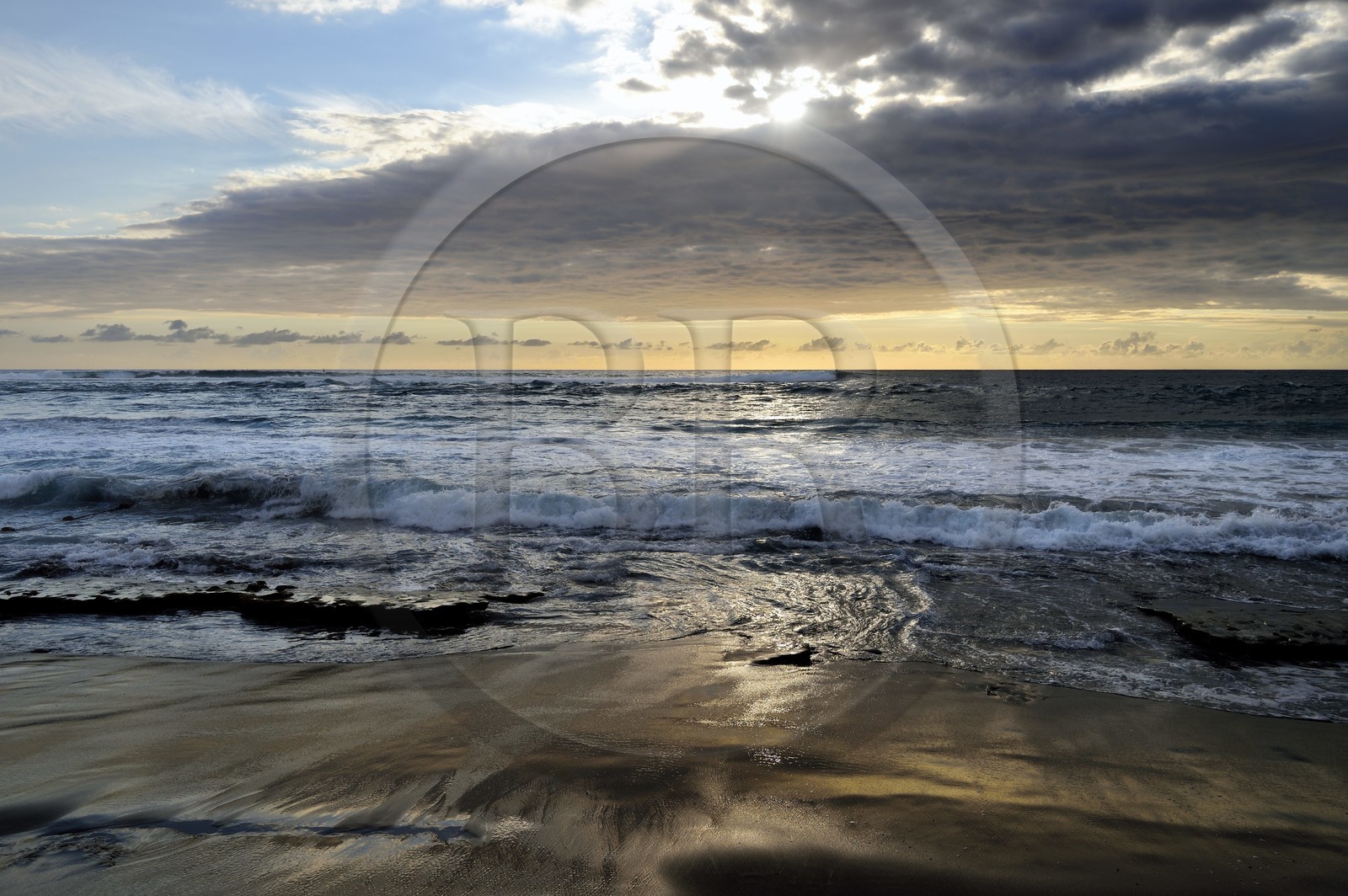 France, Ile de la Reunion, L'Etang Salé les Bains, la plage