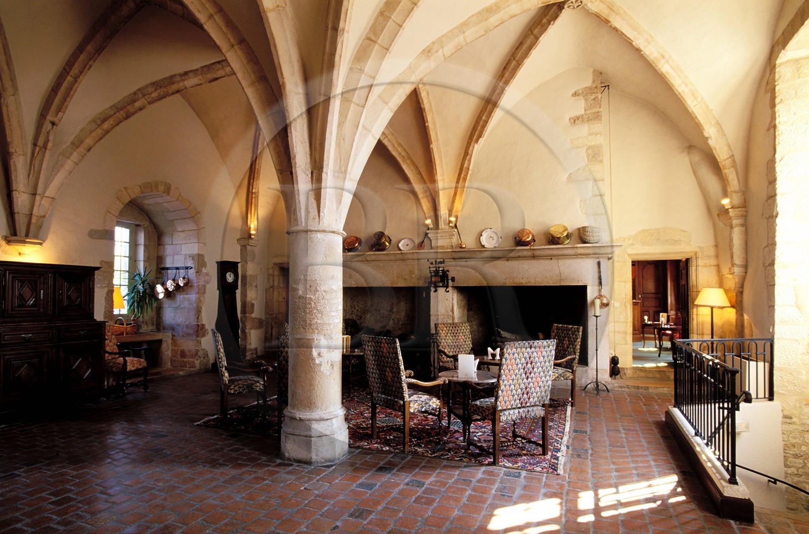 France, Cote d'Or, Gilly les Citeaux, castle of Gilly, hotel and restaurant