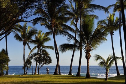 France, Ile de la Reunion, Petite-Ile sur la côte sud, plage de Grand-Anse