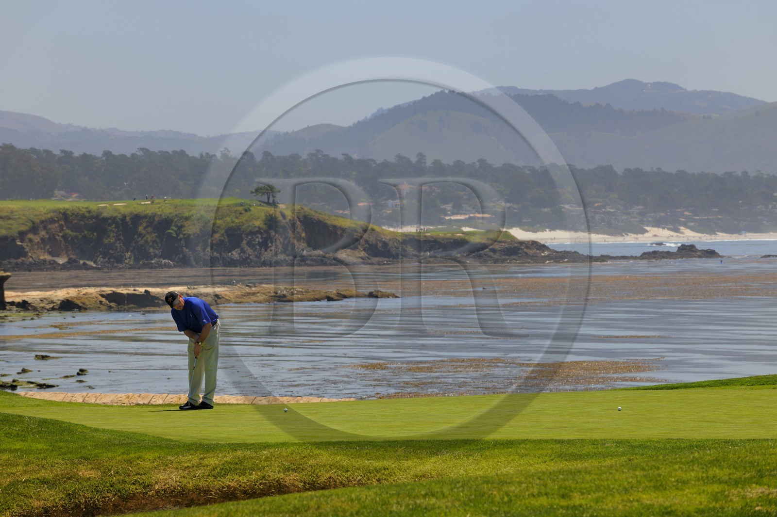 United States, California, 17 Mile Drive, golf of Pebble Beach