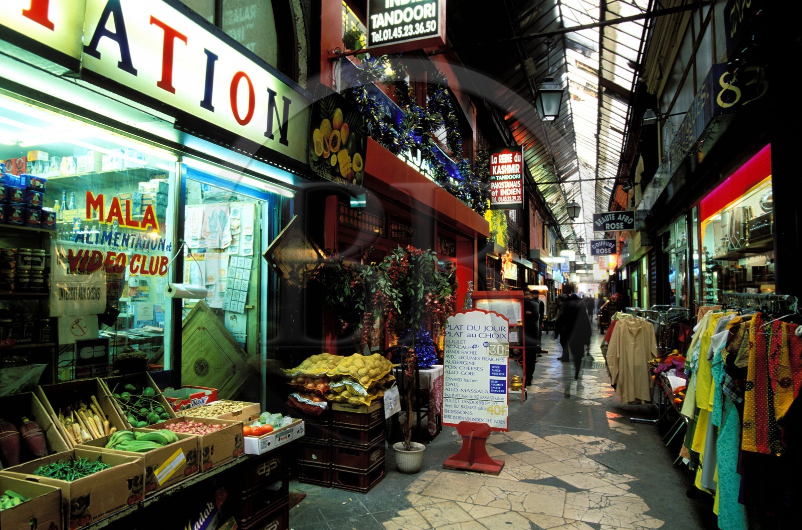 France, Paris, Indian District also called the Little India of Paris, Passage Brady