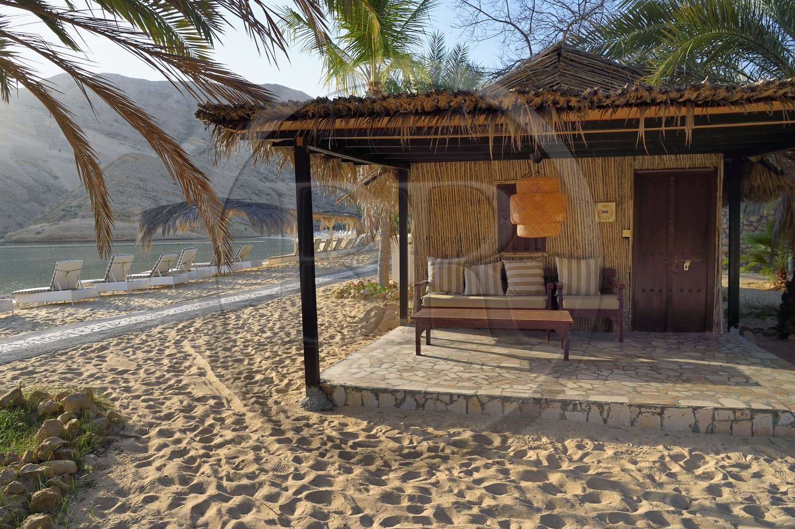 Sultanat d'Oman, Mascate, Qantab, Al-Jissah bay, Muscat Hills Resort