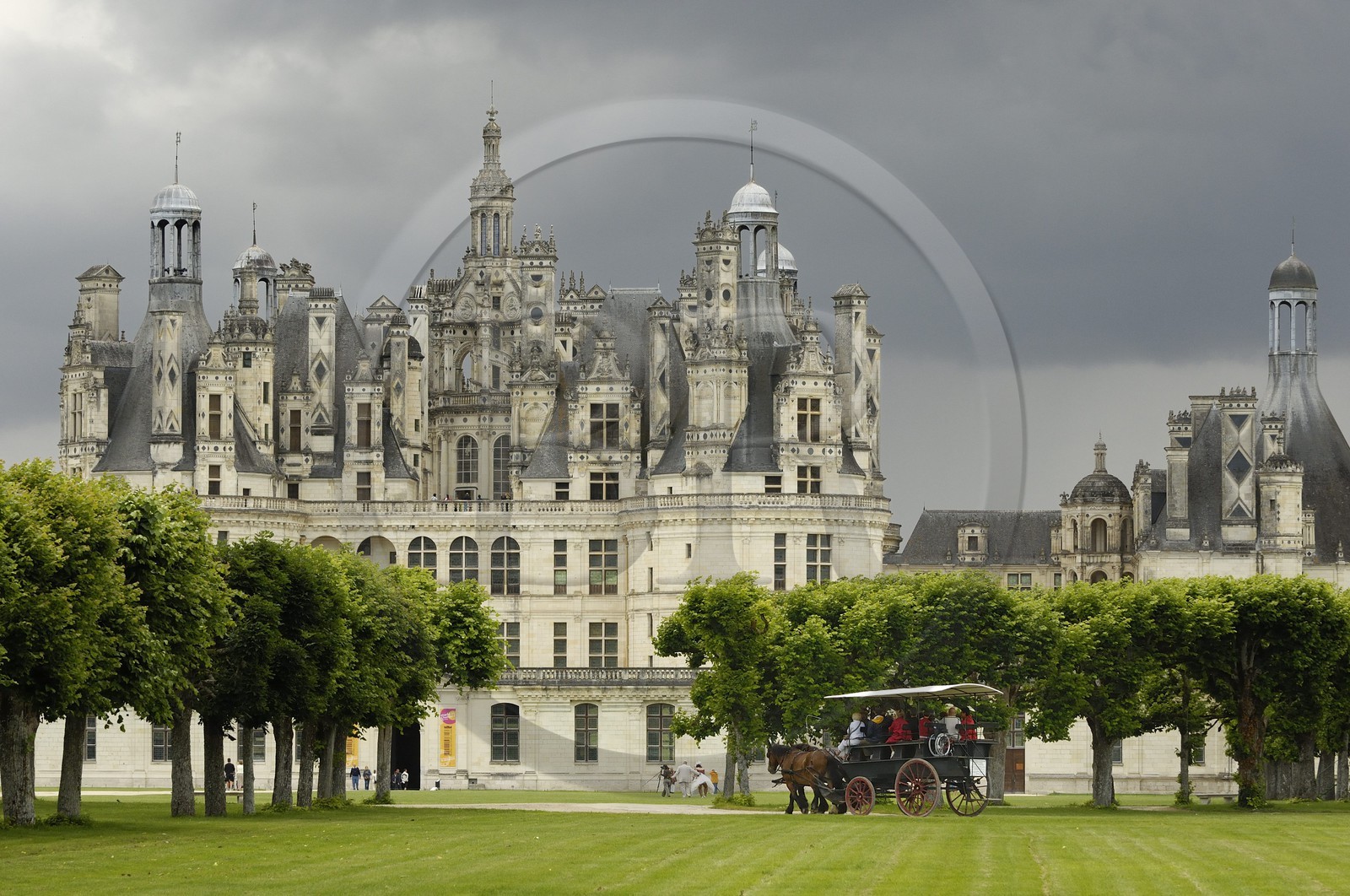 France, Loir et Cher (41), Vallée de la Loire classée Patrimoine Mondial de l' UNESCO, château de Chambord